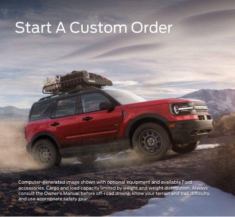 Start a custom order | Walnut Ford Center in Walnut IL