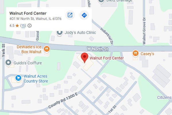 Walnut Ford Center Location and Hours